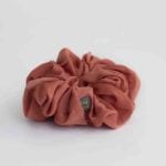 Bella MEGA Scrunchie i rust