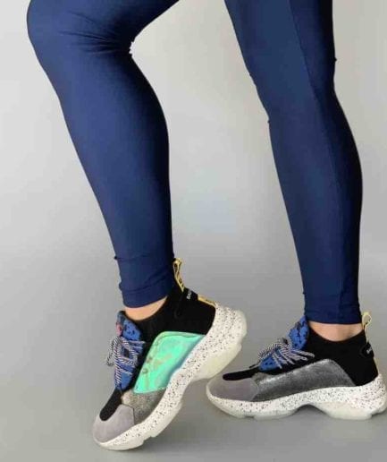 Pow leggings i navy S-L
