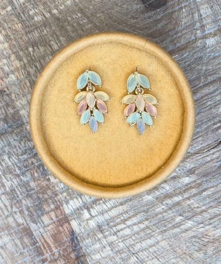 Pastel Leaf Earring