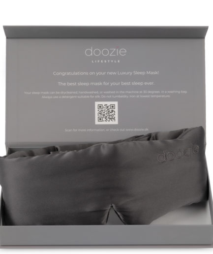 Doozie Luxury Sleep Mask Anthracite