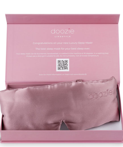 Doozie Luxury Sleep Mask Dusty Rose