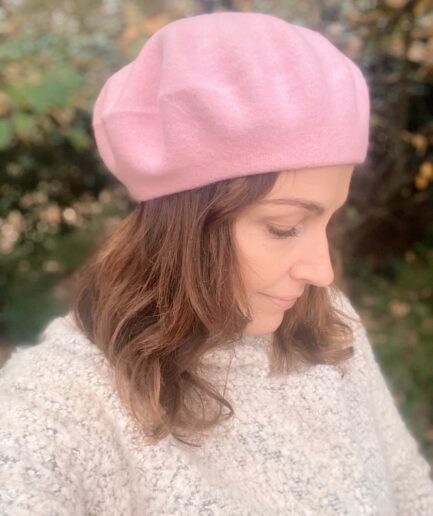 Beret - lyserød