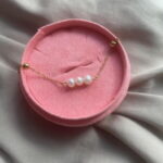 Boble Pearl Bracelet - Guld
