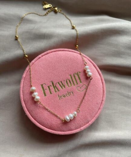 Boble Pearl Necklace - vandfast