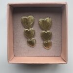 3 Heart Earring