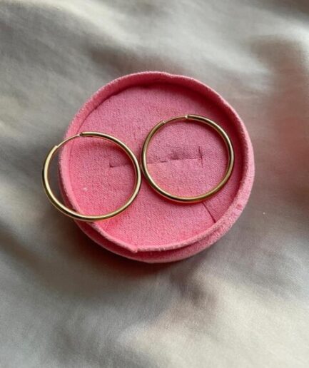 Classic Hoops 30 mm -Guld